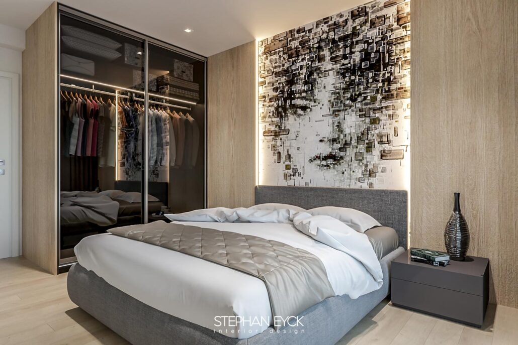 design dormitor apartament 705 oradea | Stephan Eyck DESIGN INTERIOR APARTAMENT 705