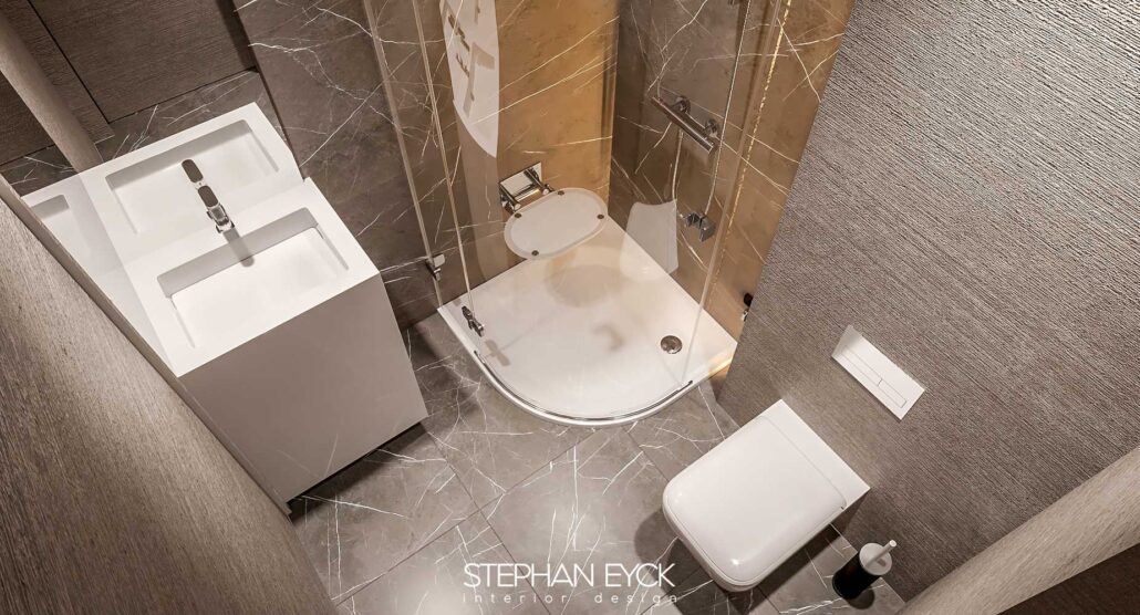 design interior baie apartament 2 camere | Stephan Eyck DESIGN INTERIOR APARTAMENT 2 CAMERE
