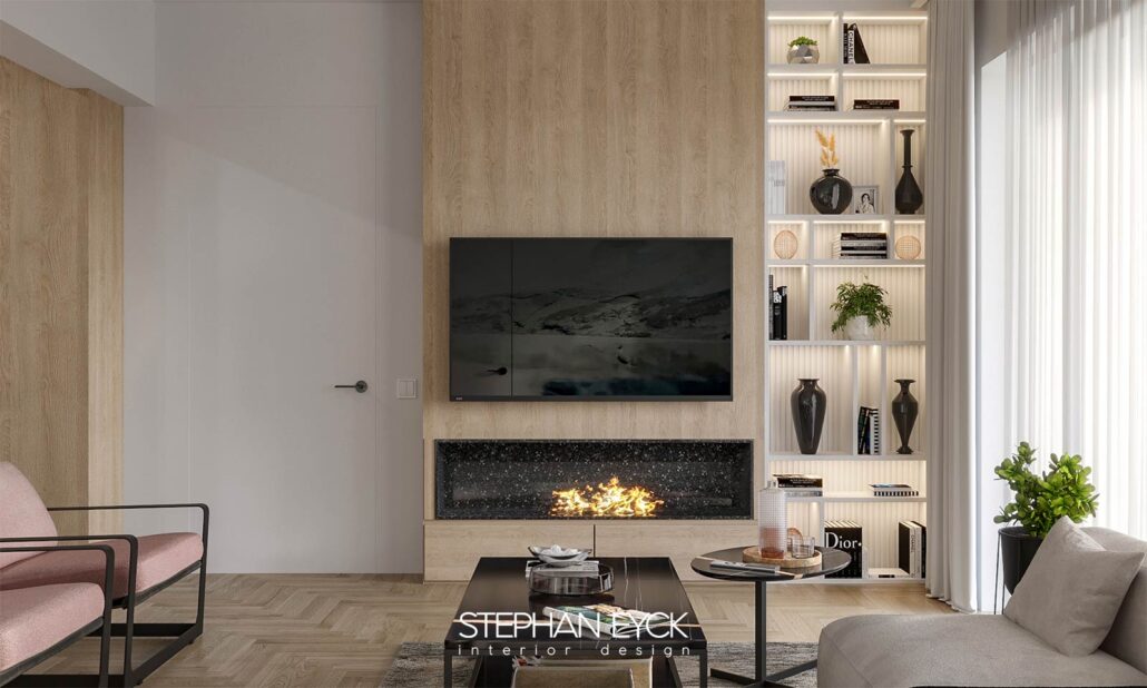 livingroom apartament 2 camere 1 | Design interior Stephan Eyck APARTAMENT DE 2 CAMERE IN NUANTE PASTELATE