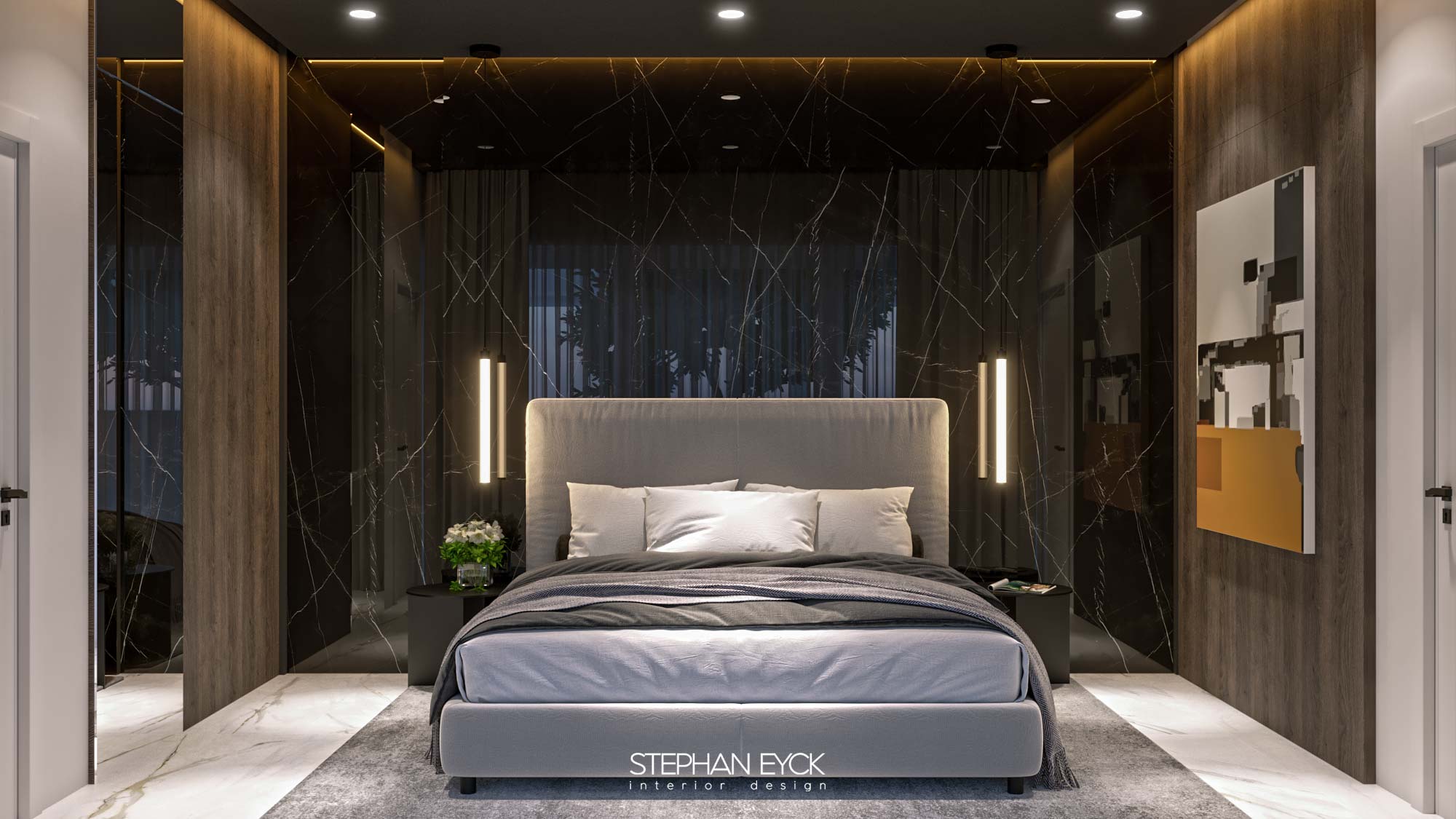 interior dormitor matrimonial 1 | Design interior Stephan Eyck Casa CD 01 Spania
